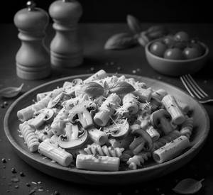 Cream Mushroom Pasta