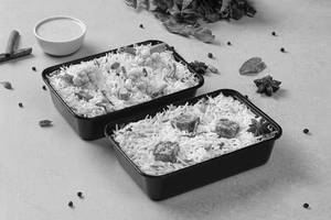2 Veg Hyderabadi Mini Biryani at 179 each