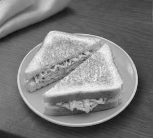 Masala Omelette Sandwich