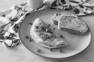 Choice Of Omelette On Toast