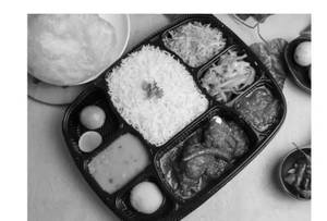 Egg Thali