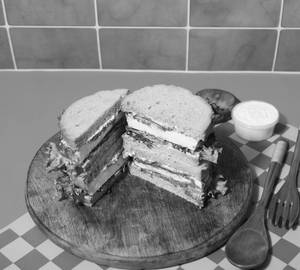 Paneer Pesto Sandwich