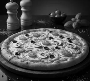Deluxe Veggie Pizza