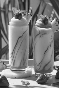 Pineapple falooda 