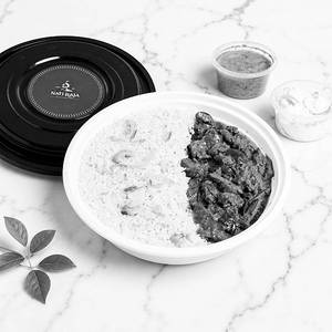 Ghee Mushroom Sukka Biryani