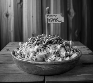Cheese loaded fries bowl