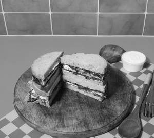 Paneer Barbeque Sandwich