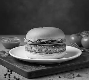 Veg Crispy  Burger