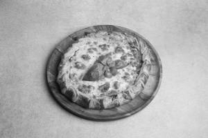 Butter Chicken Croissant Pizza