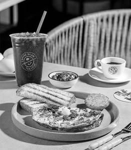 Cold Brew Black & Californian Egg