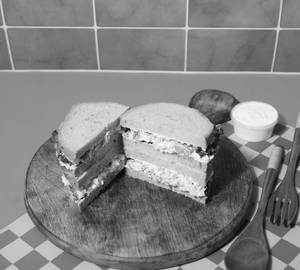 Creamy Egg Sandwich