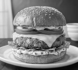 Tandoori cheese burger