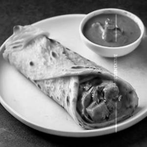 Butter chicken roll