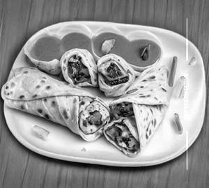 Paneer Kurkure Momos Roll