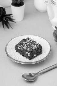 Choco Walnut Brownie ( Eggless)