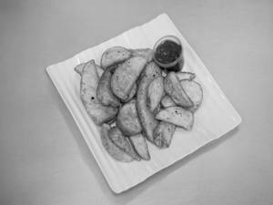 Premium Potato Wedges (200g)