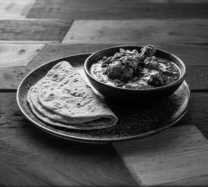 Chapathi chicken curry
