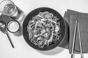 Chicken noodles