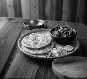Two-Porotta Chicken Curry