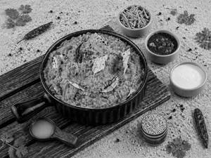 Rajasthani Dal Papad Khichdi Lunch Box