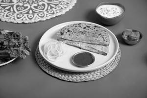 Cheese Onion Paratha