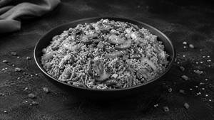 Veg Mushroom Sch Fried Rice