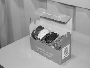 Assorted Mini Waffle - Pack of 4