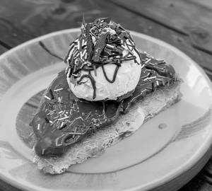Nutella icecream kunafa