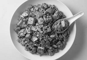 Paneer Chiily Garlic Fried Rice[db]