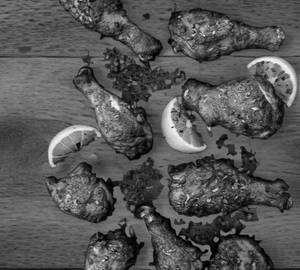 Tandoori Pepper Chicken Quarter Leg