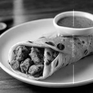 Chicken tikka roll