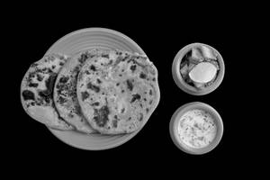 Chiken kima paratha