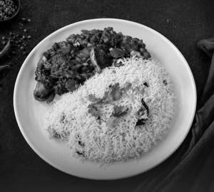 Ghee Rice + Chilly Chicken