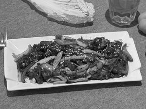 Garlic Ginger Chicken Stir Fry