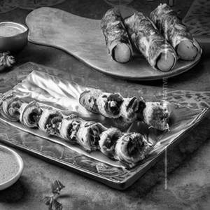 Hariyali Tikka Roll 