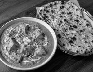 Paneer Butter Masala With Tandoori Butter Roti [ 2 Piece ]