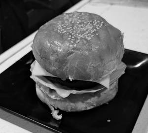 Veg cheese burger