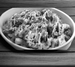 Loaded chicken fries