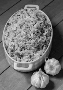 Veg Burnt Garlic Rice