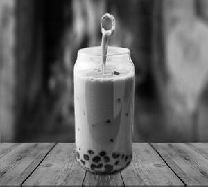 Taro base boba tea