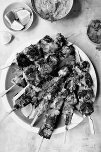 Chicken pudina kabab