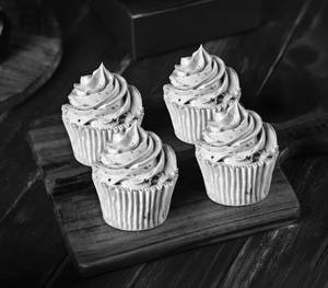 Blueberry Fresh Cup Cake Set Of 4