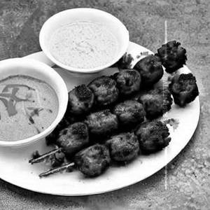 Achari Soya Chap Kebab