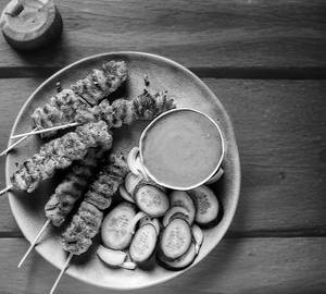 Coastal Chicken Satay Fry (2Pc)