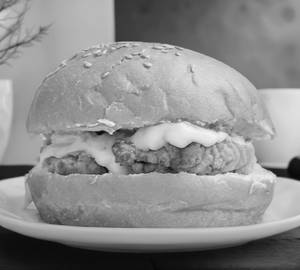 Fried Chicken Cheese Burger Kfc Style