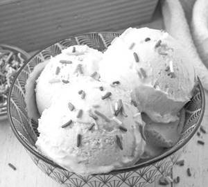 Vanilla ice cream
