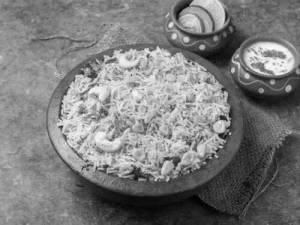 Kaju corn biriyani
