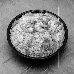 Prawn Burnt Garlic Rice