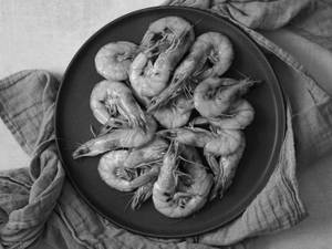 Golden prawns