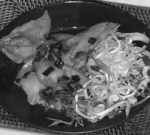 Pan Seared Fish With Ginger Soy Sauce